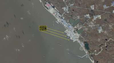 Arctic LNG 2. Copyright Maxar 2022.