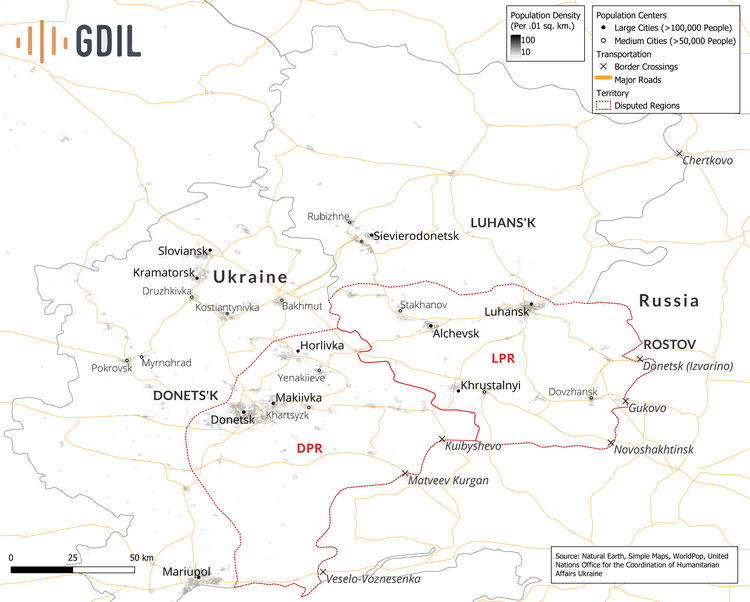 Donbas-Russia Border