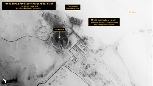 Arctic LNG 2 Facility and Utrenny Terminal