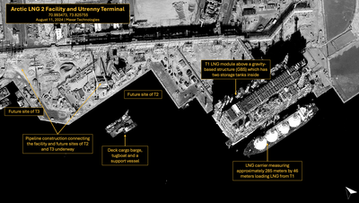 Arctic LNG 2 Facility and Utrenny Terminal 2