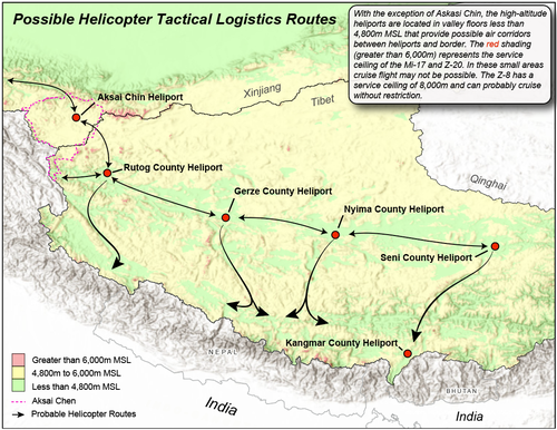 Figure 47 - tactical routes