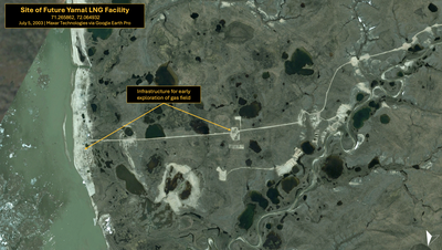 Yamal LNG Facility site 2003