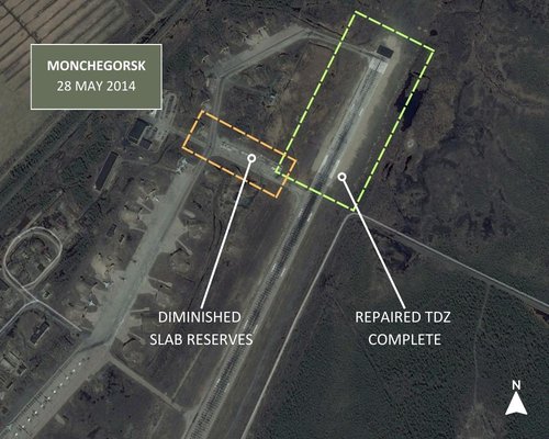 Figure 55. Monchegorsk repairs complete