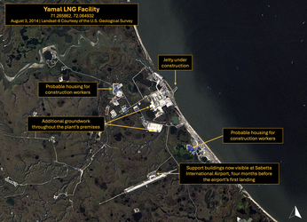 Construction of Yamal LNG Facility 2