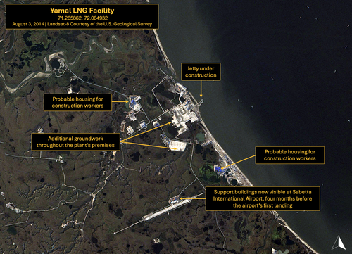 Construction of Yamal LNG Facility 2