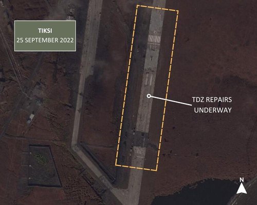 Figure 87. Tiksi repairs TDZ