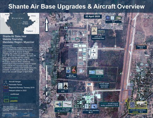 Shante Air Base Overview