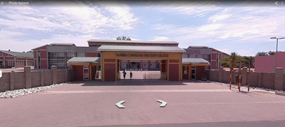 Entrance to Namibia Command & Staff College