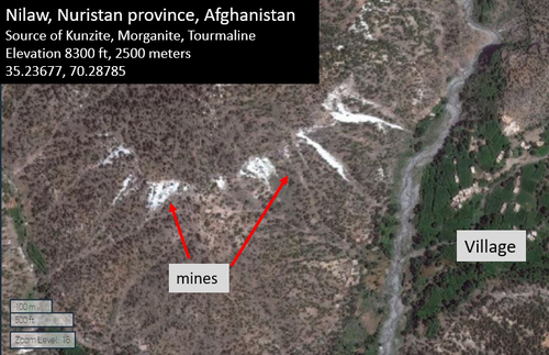 Figure 7.0: Overview of the Nilaw mining area