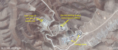 Kashkari Oil Field in 2013