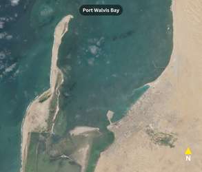 Walvis Bay, Namibia - July 2024