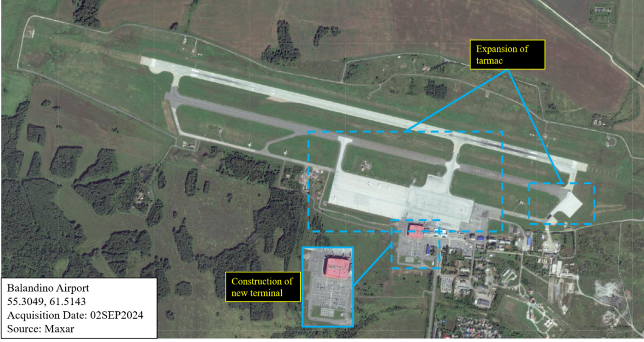 Balandino Airport, Russia (2024)