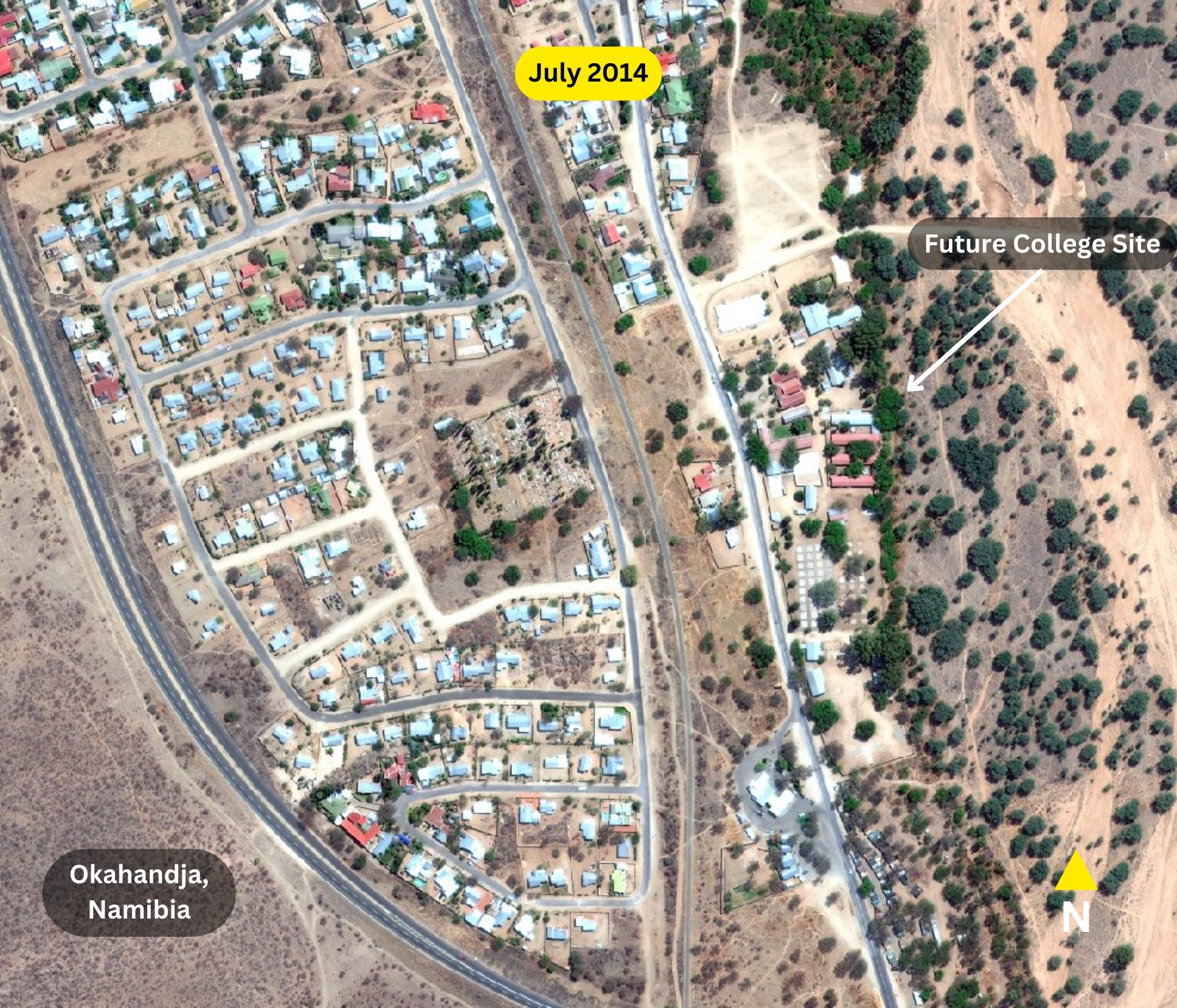 Future Site of Namibia Command and Staff College