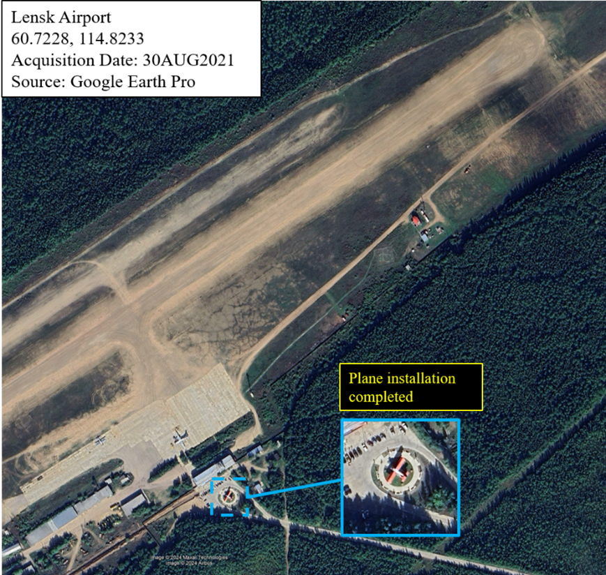 Lensk Airport, Russia (2021)