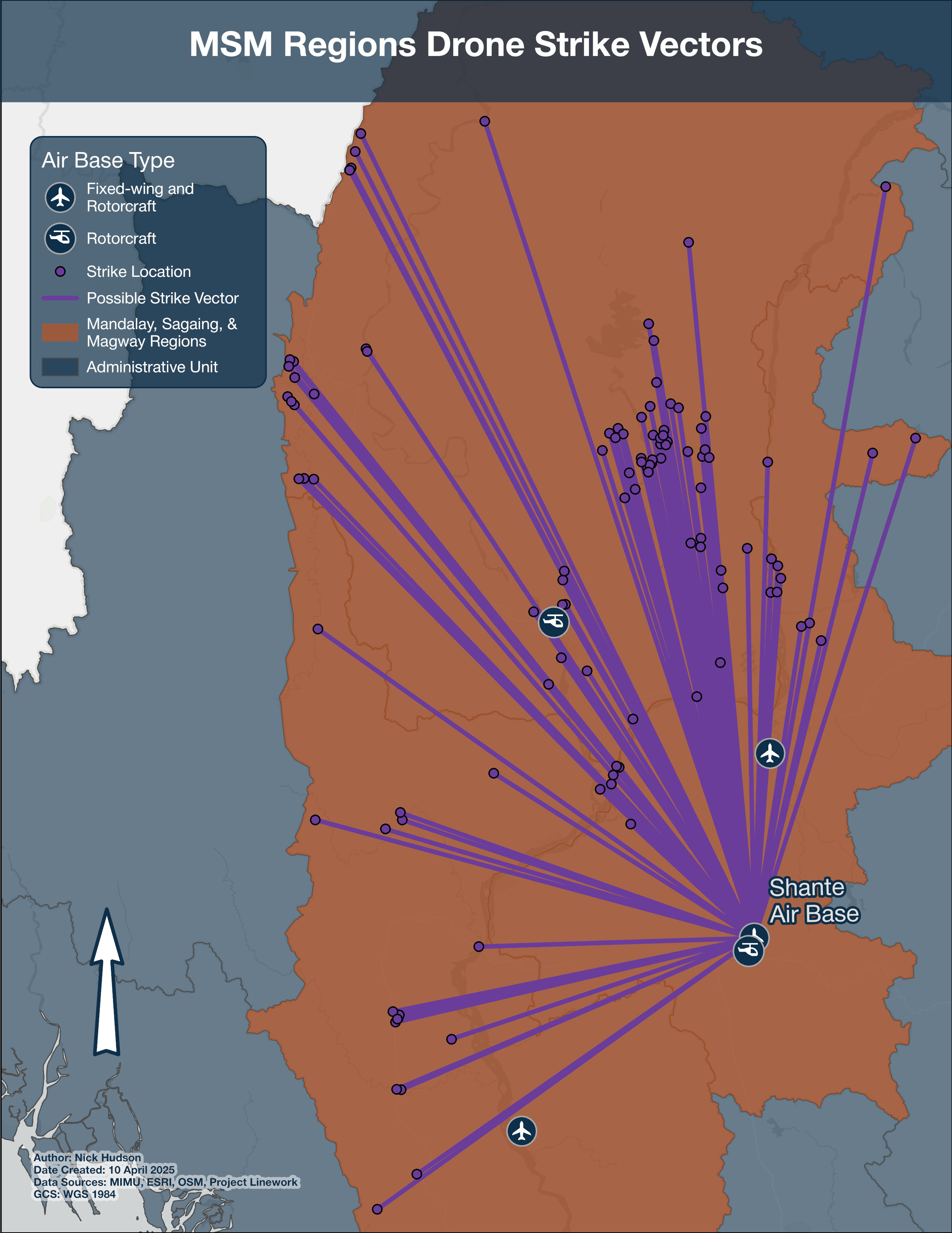 MSM Regions Drone Strike Vectors