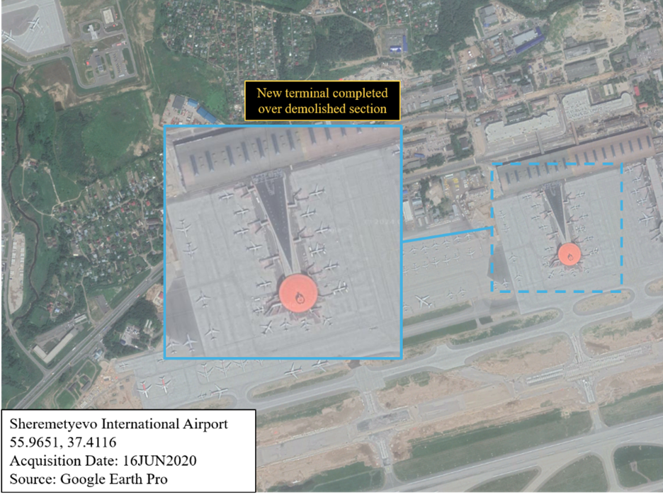 Sheremetyevo Airport, Russia (2020)